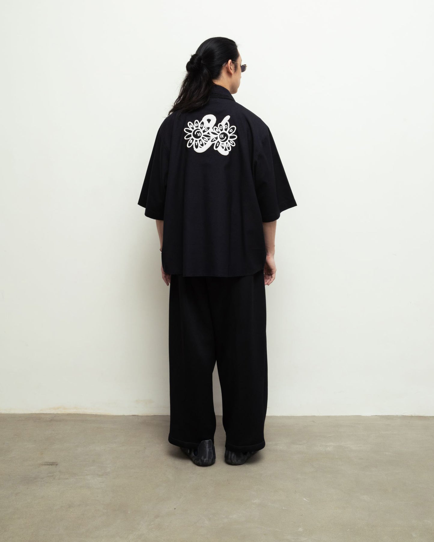SHINKOIWA SHIRT BLACK GBGT