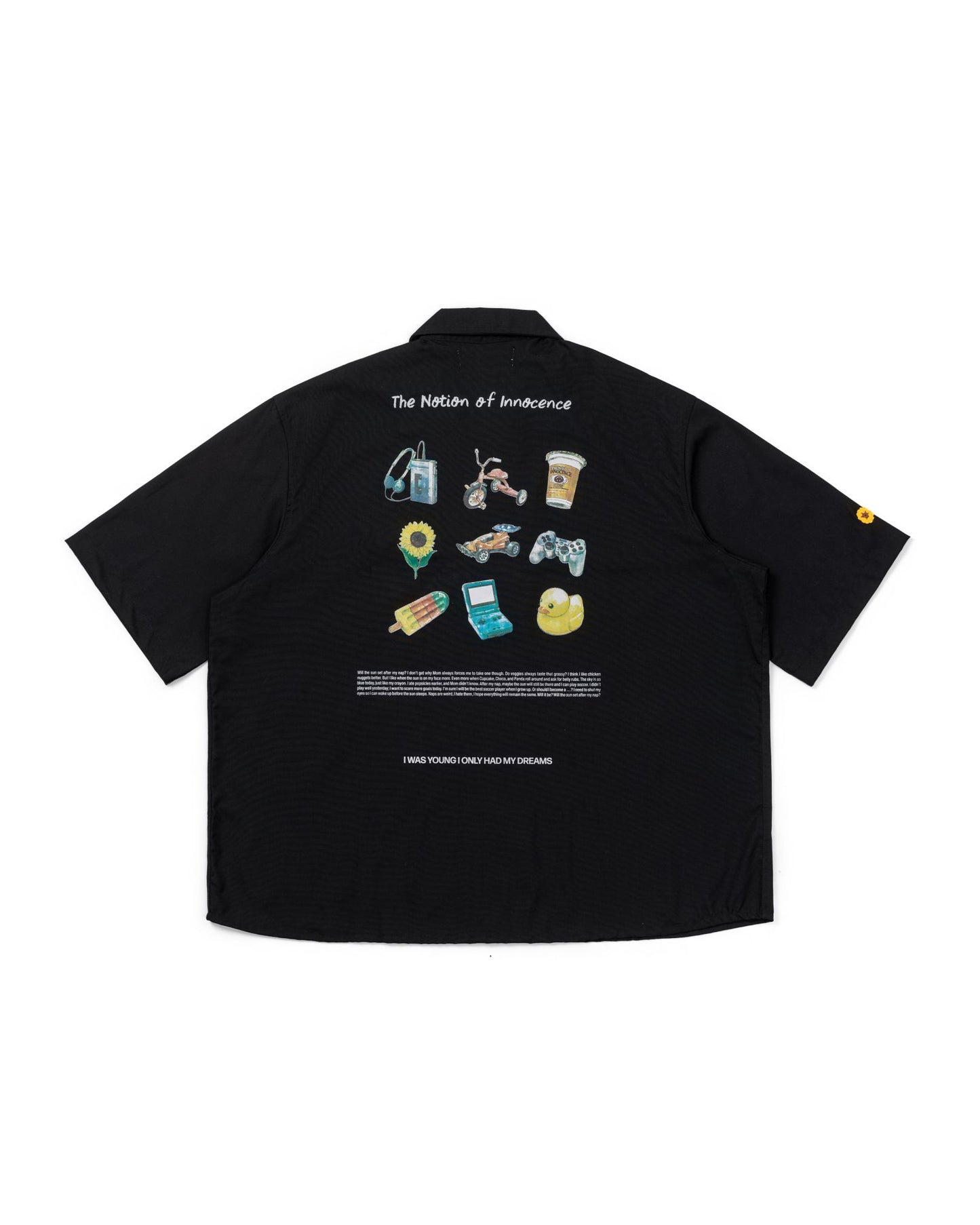 SHINKOIWA SHIRT BLACK TNOI