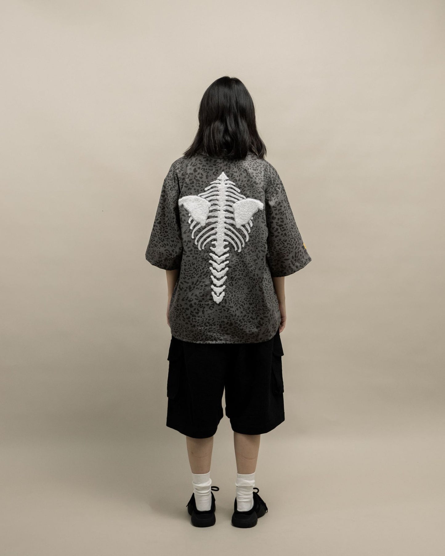 SHINKOIWA SHIRT CHEETAH PATTERN EAW