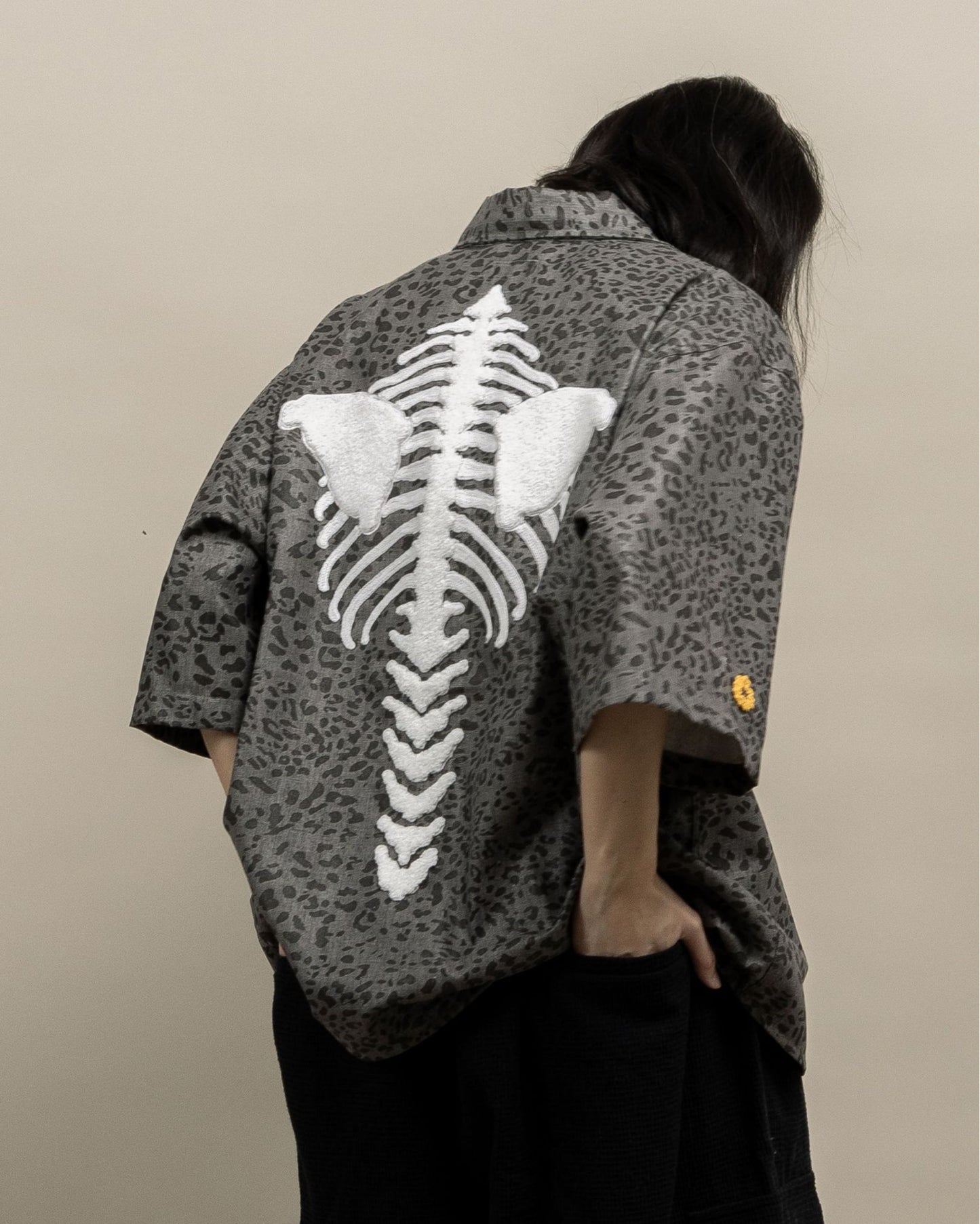 SHINKOIWA SHIRT CHEETAH PATTERN EAW