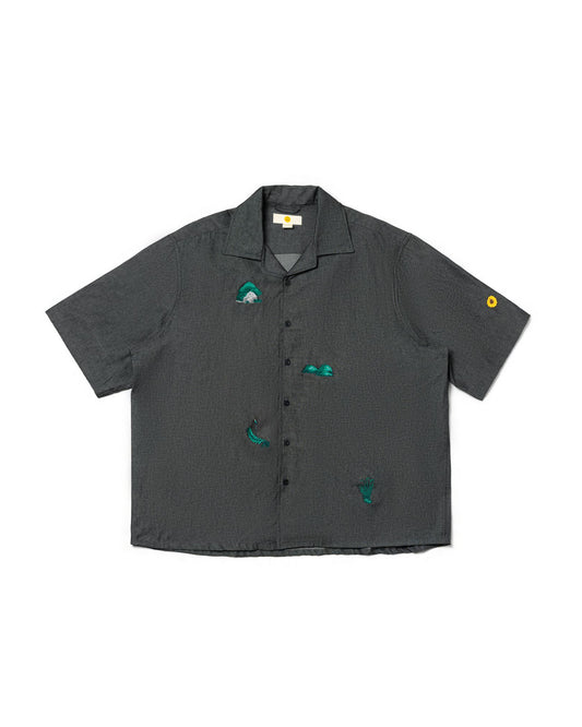 SHINKOIWA SHIRT DENIM BLACK NHNA