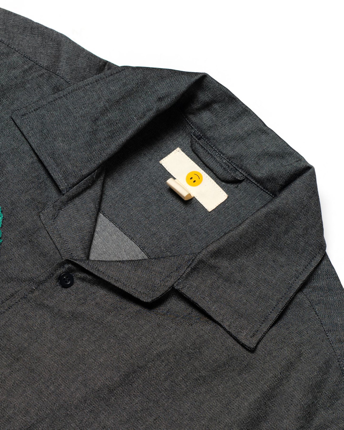SHINKOIWA SHIRT DENIM BLACK NHNA