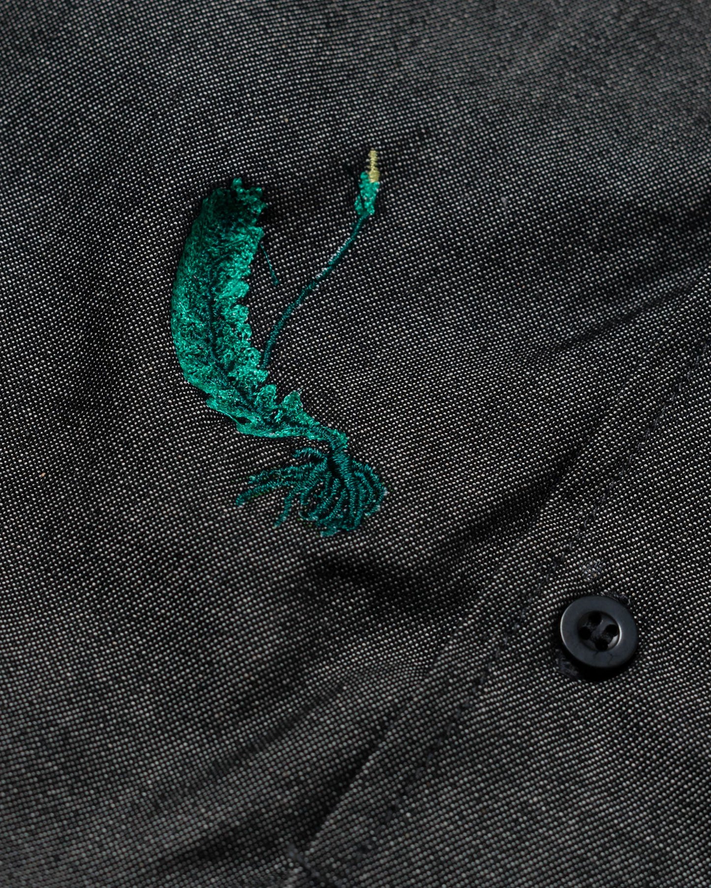 SHINKOIWA SHIRT DENIM BLACK NHNA
