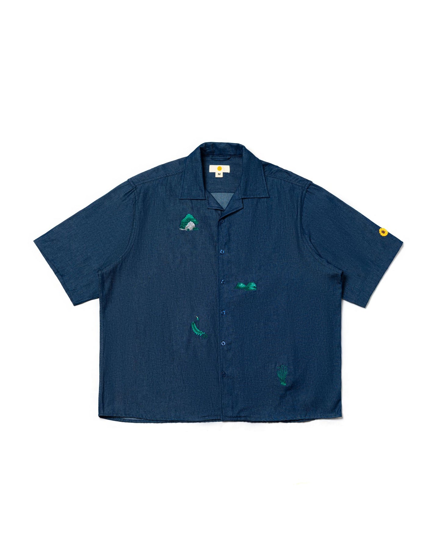 SHINKOIWA SHIRT DENIM BLUE NHNA