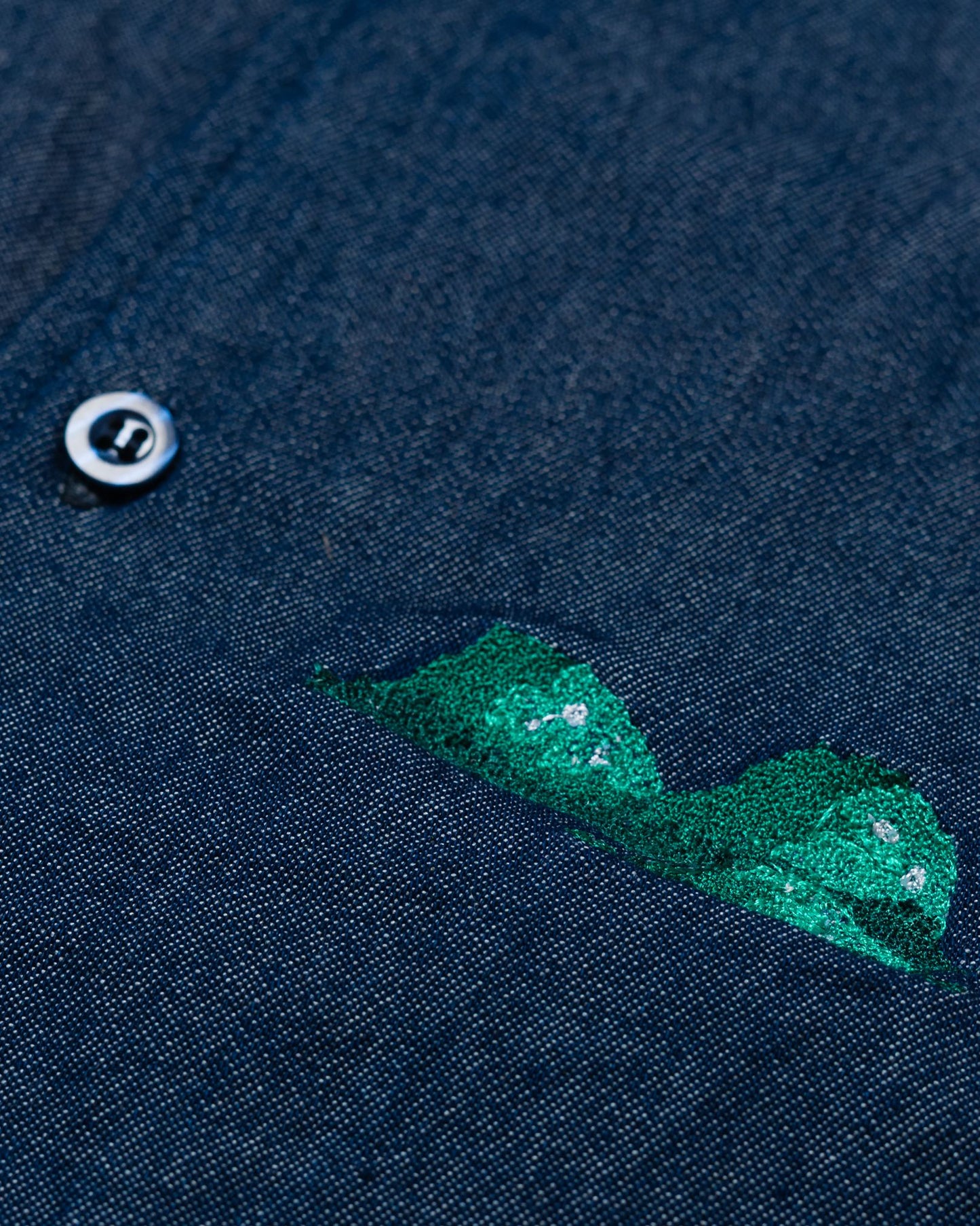 SHINKOIWA SHIRT DENIM BLUE NHNA