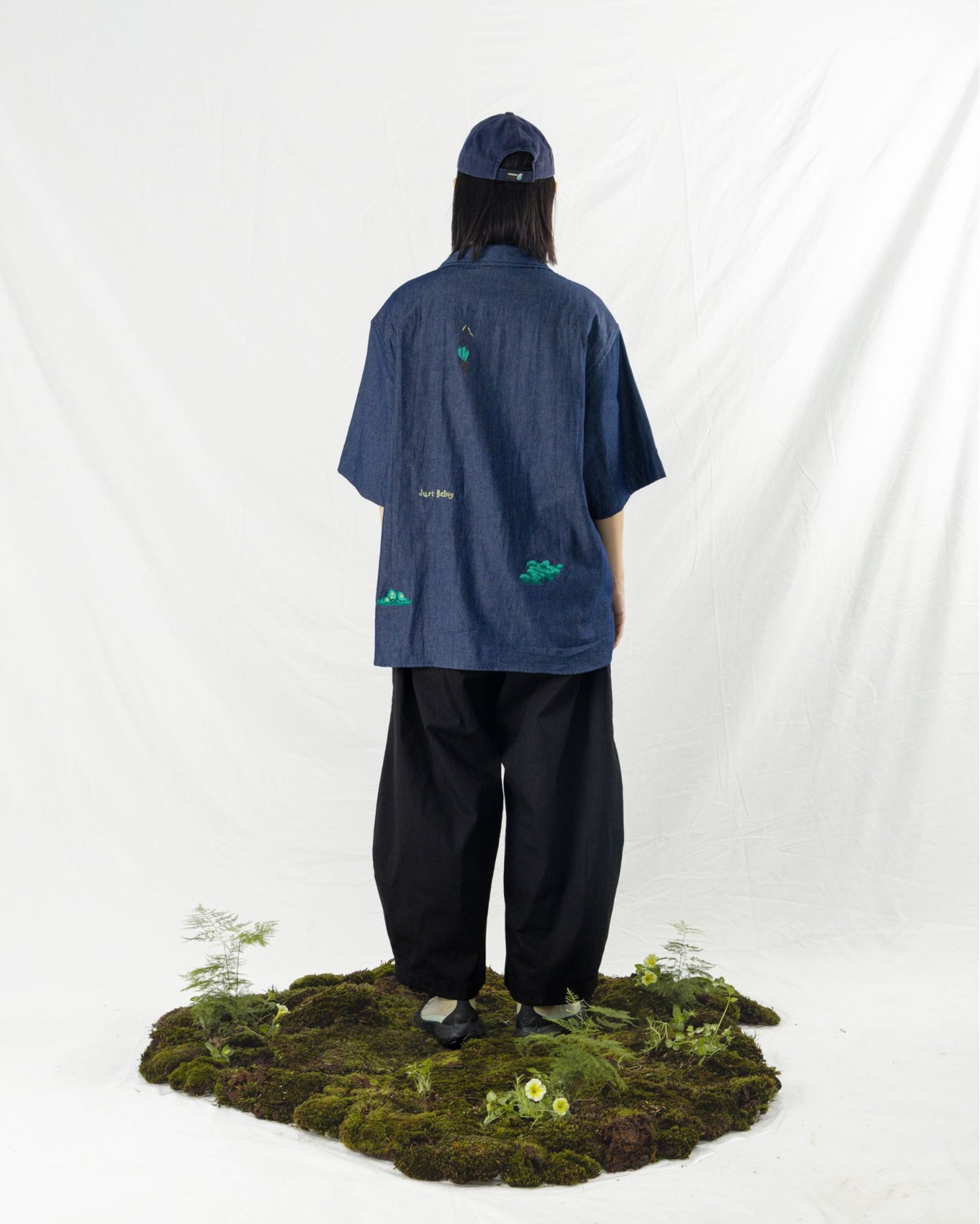 SHINKOIWA SHIRT DENIM BLUE NHNA