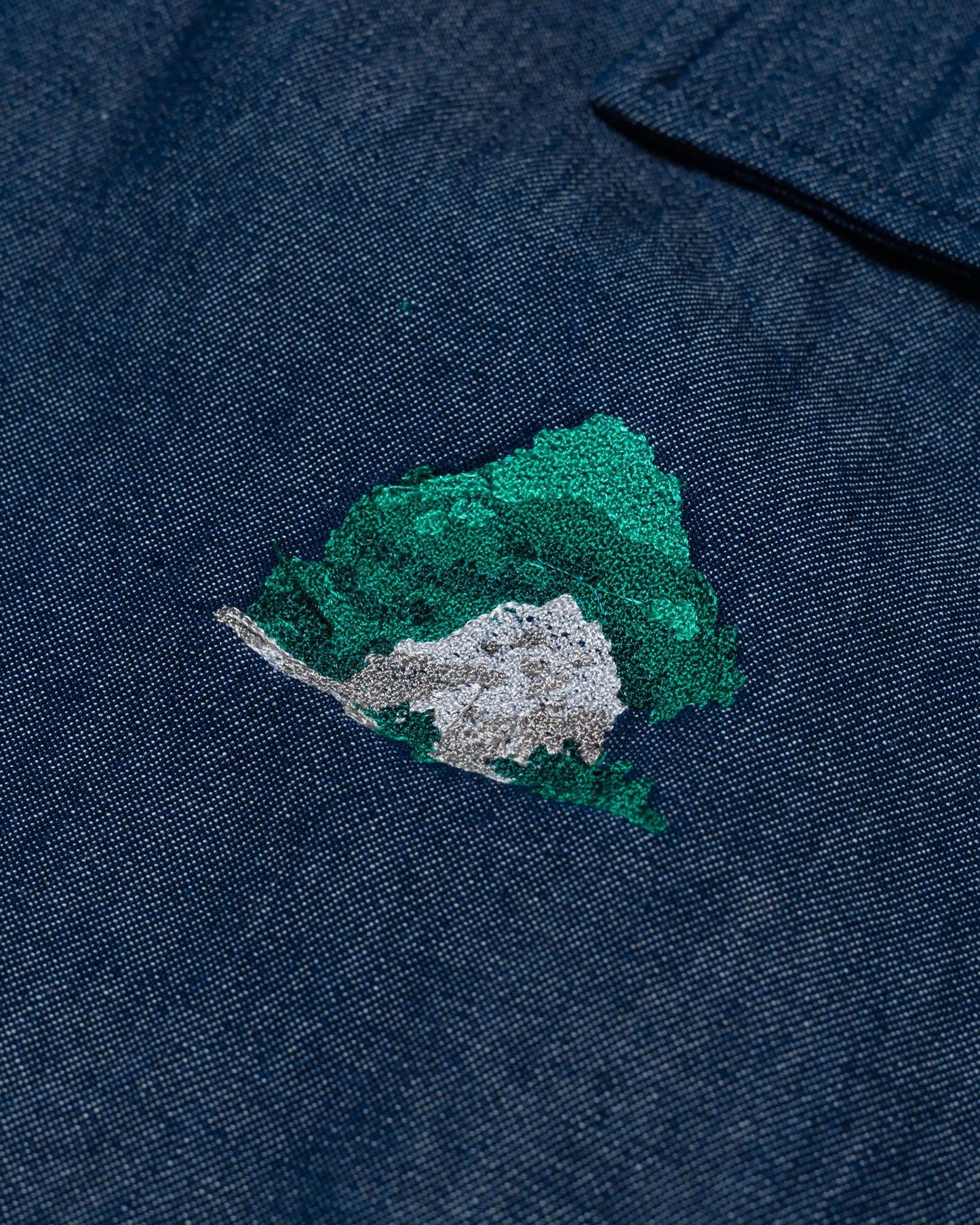 SHINKOIWA SHIRT DENIM BLUE NHNA