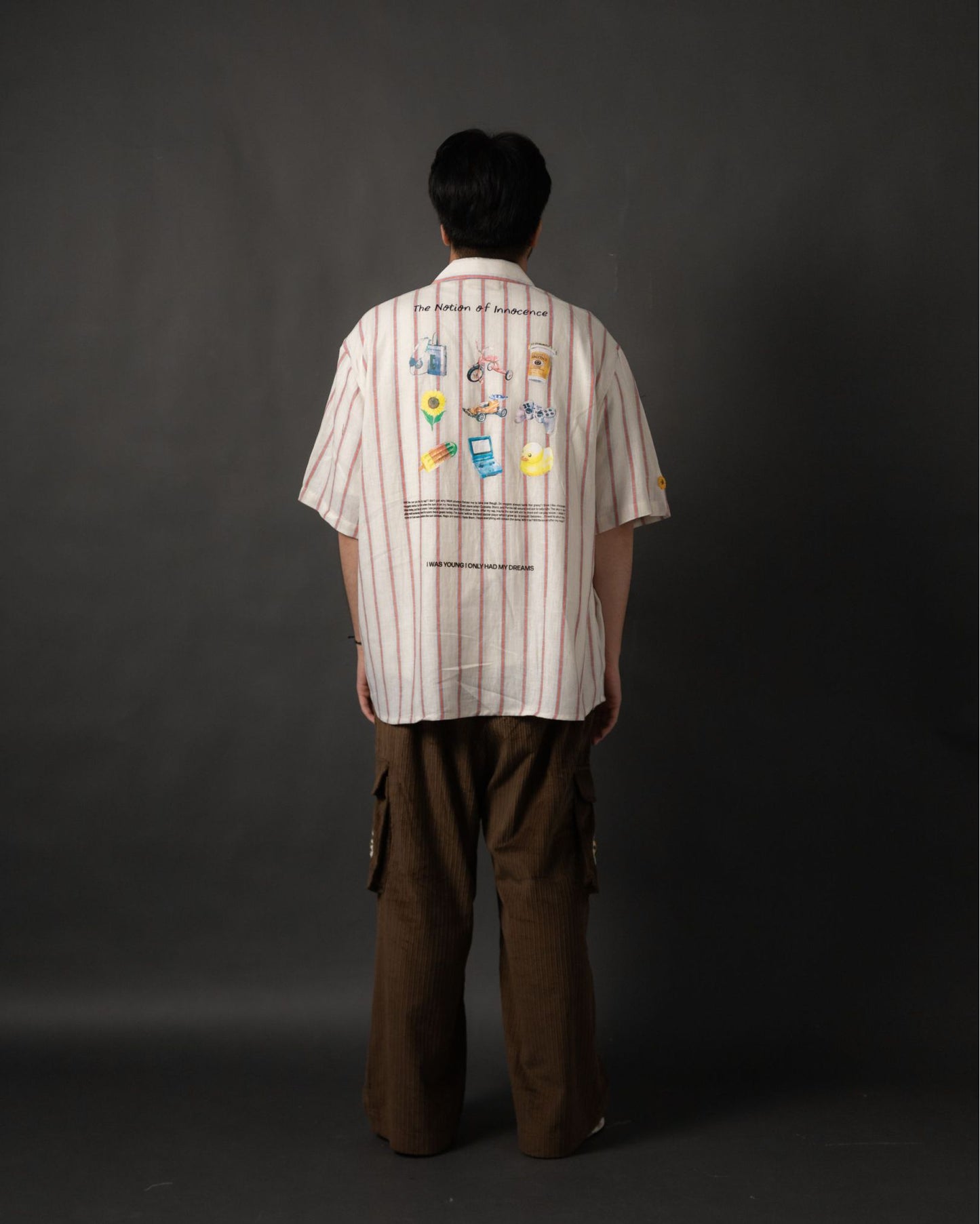 SHINKOIWA SHIRT LINEN STRIPES TNOI