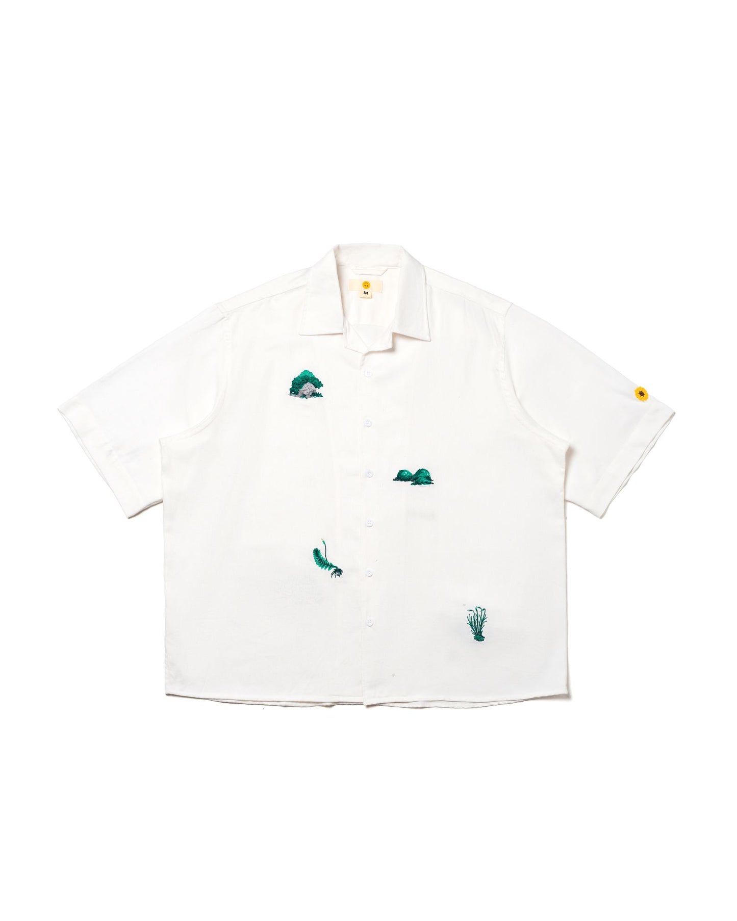 SHINKOIWA SHIRT LINEN WHITE NHNA