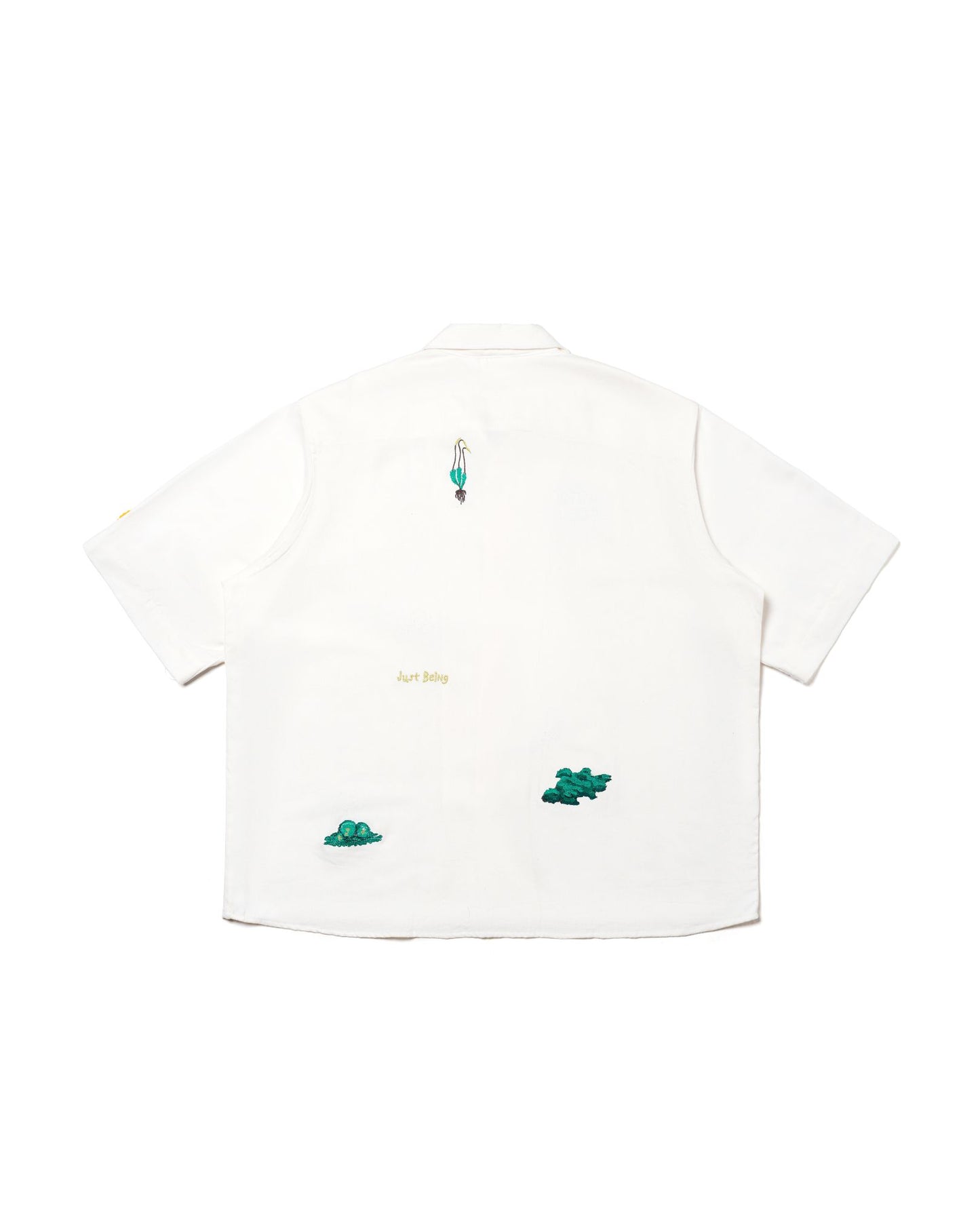 SHINKOIWA SHIRT LINEN WHITE NHNA