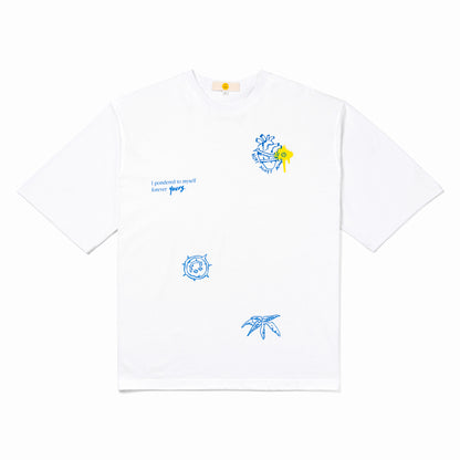 WHITE CUPID T-SHIRT