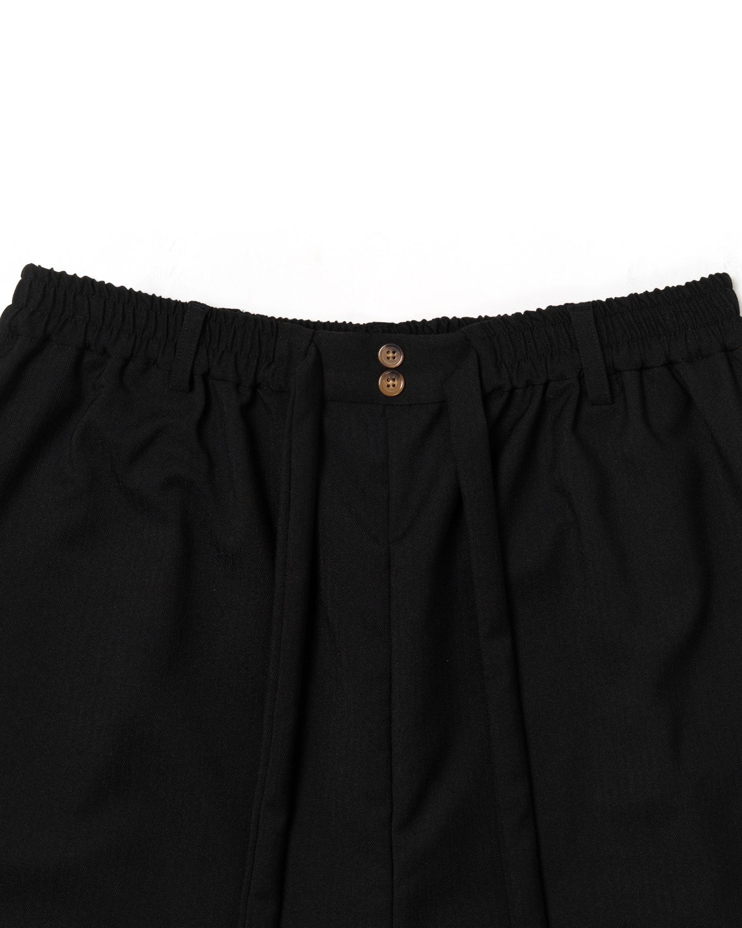 TORORU SHORTS SEMI WOOL BLACK