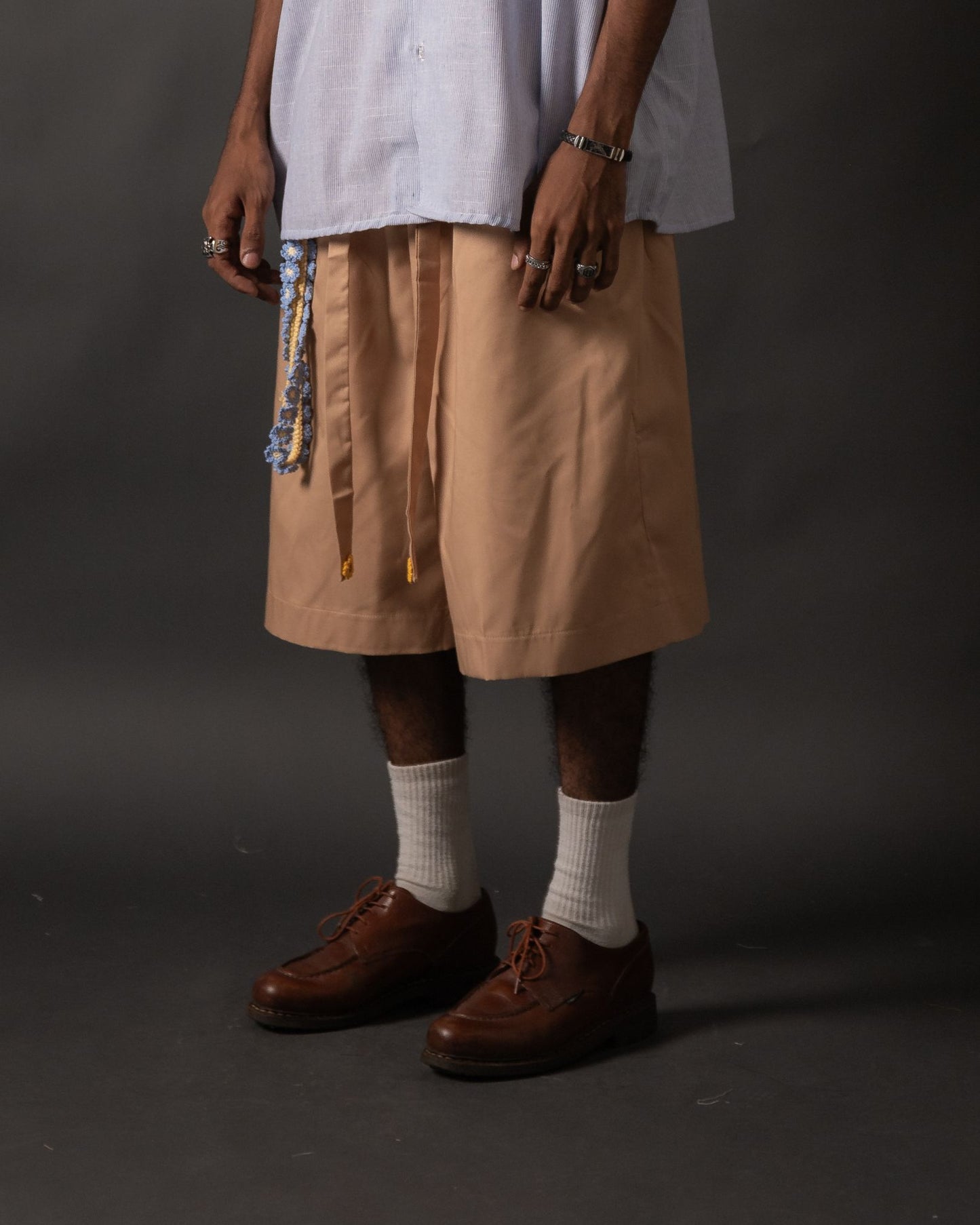 TORORU SHORTS BROWN TNOI‎ ‎