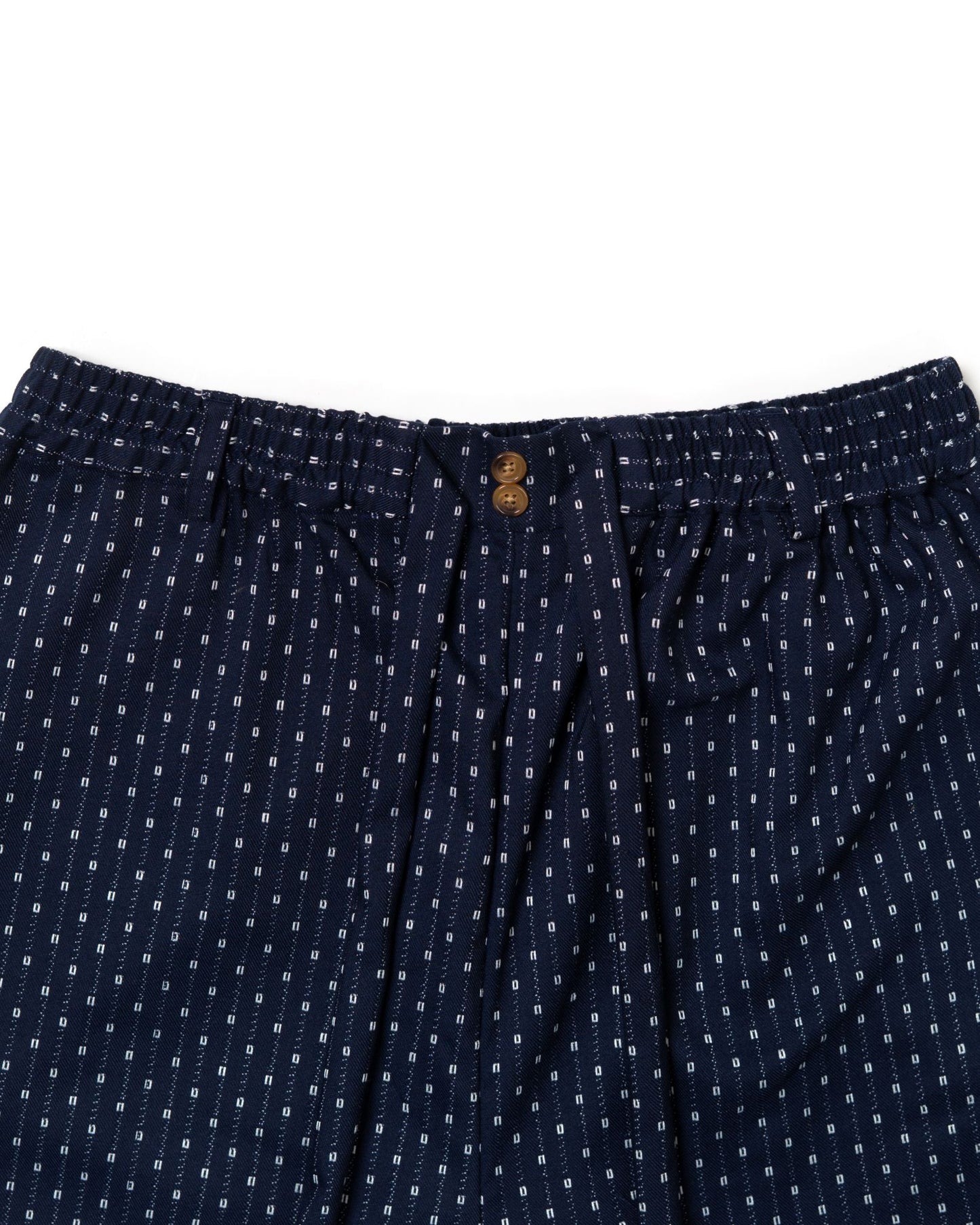 TORORU SHORTS SEMI WOOL KASURI PATTERN