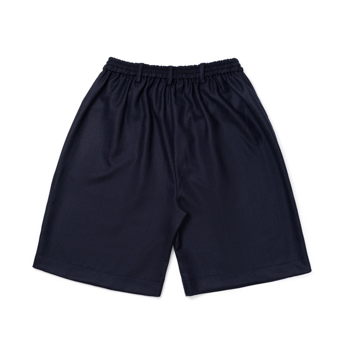 TORORU SHORTS SEMI-WOOL NAVY