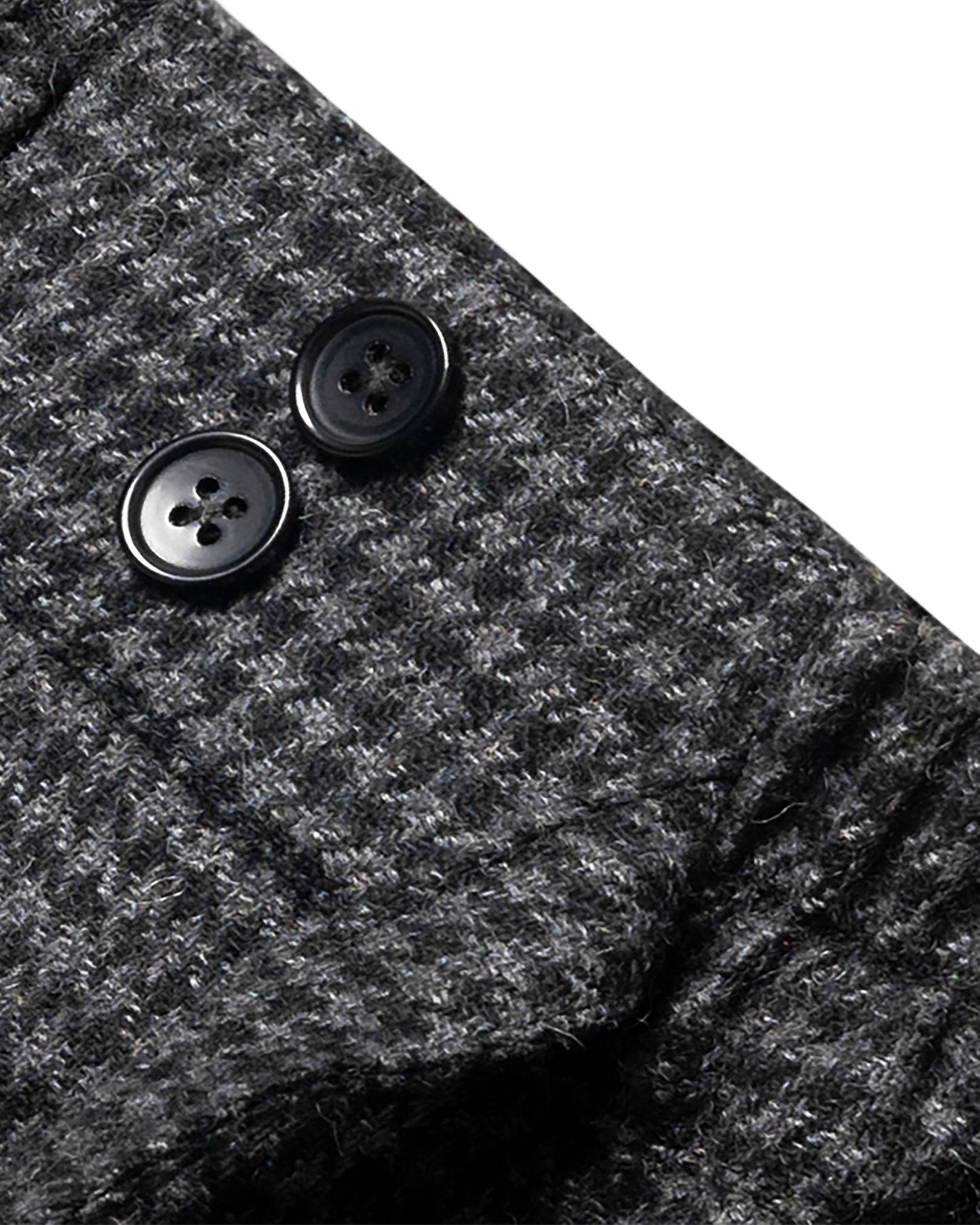 TORORU SHORTS SEMI WOOL PATTERN GRAY