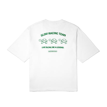 WHITE TURTLE T-SHIRT