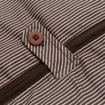 LINER JACKET HICKORY BROWN WHITE