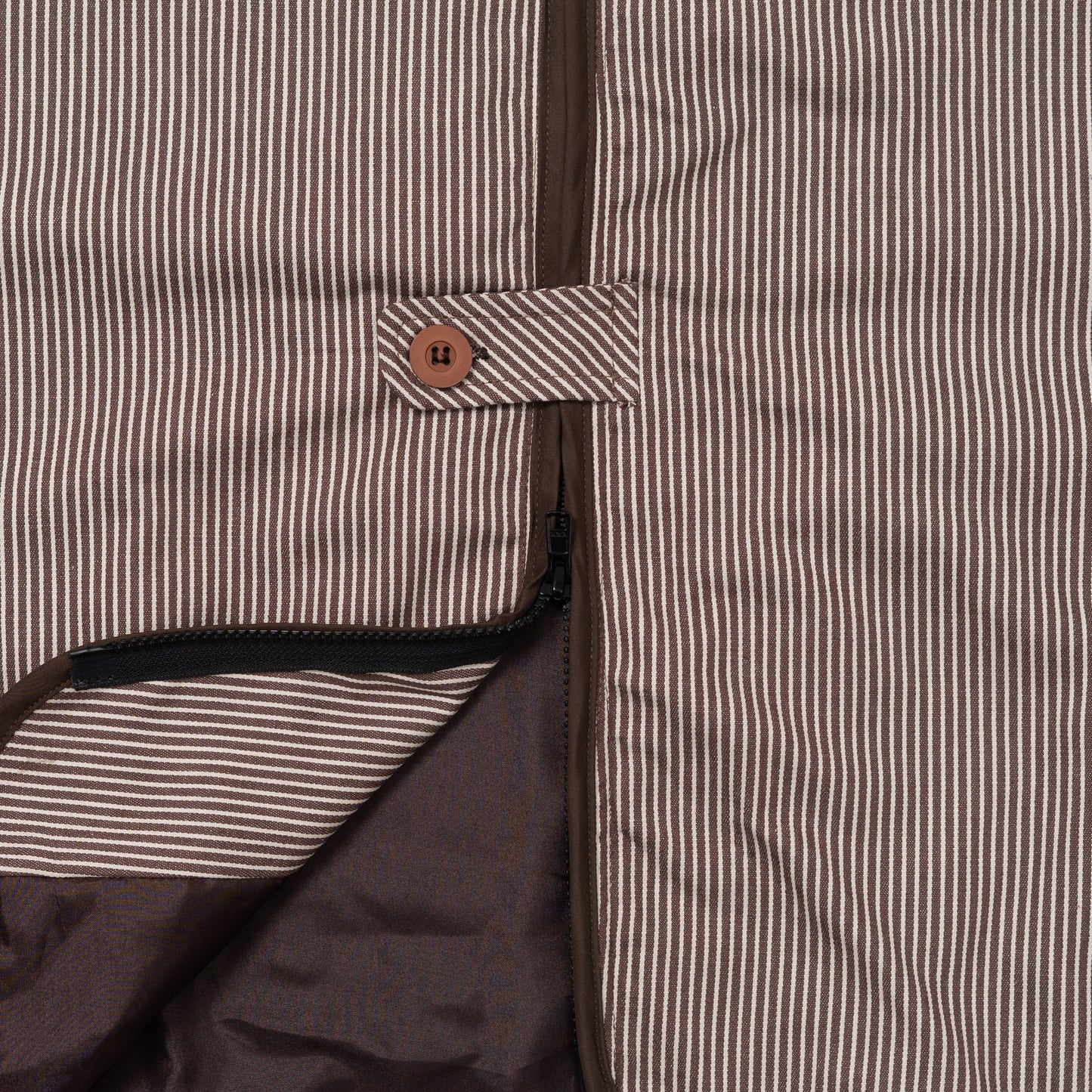 LINER JACKET HICKORY BROWN WHITE