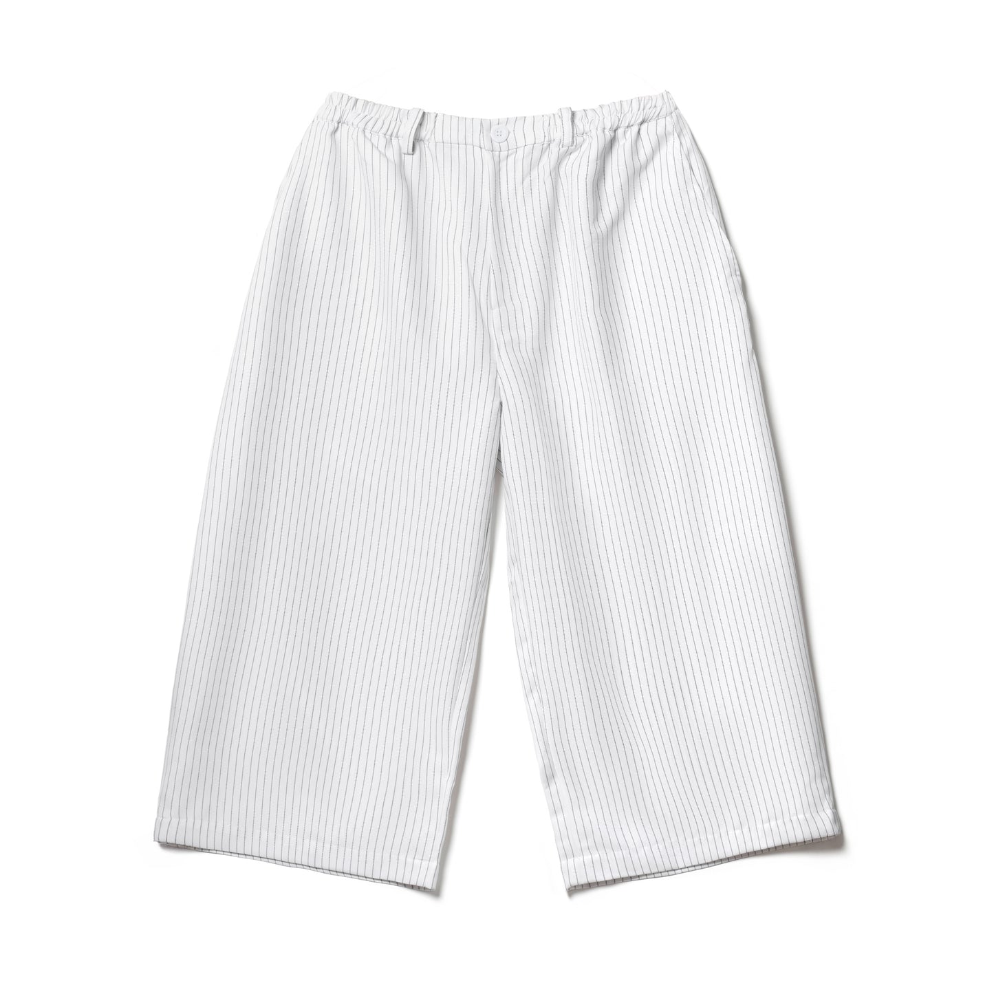DAITA BARREL PANTS SEMI WOOL WHITE