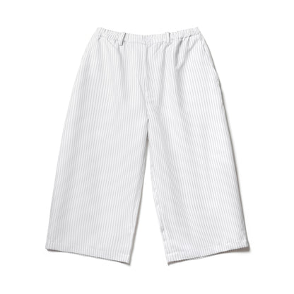 DAITA BARREL PANTS SEMI WOOL WHITE