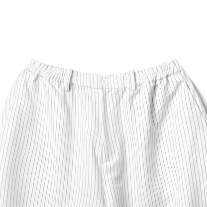 DAITA BARREL PANTS SEMI WOOL WHITE
