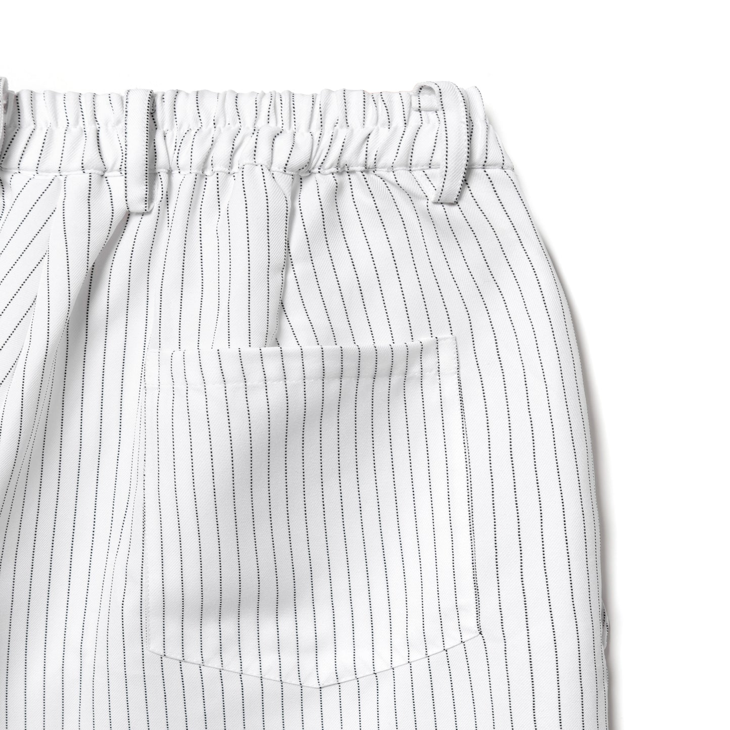 DAITA BARREL PANTS SEMI WOOL WHITE