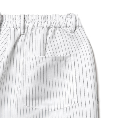 DAITA BARREL PANTS SEMI WOOL WHITE