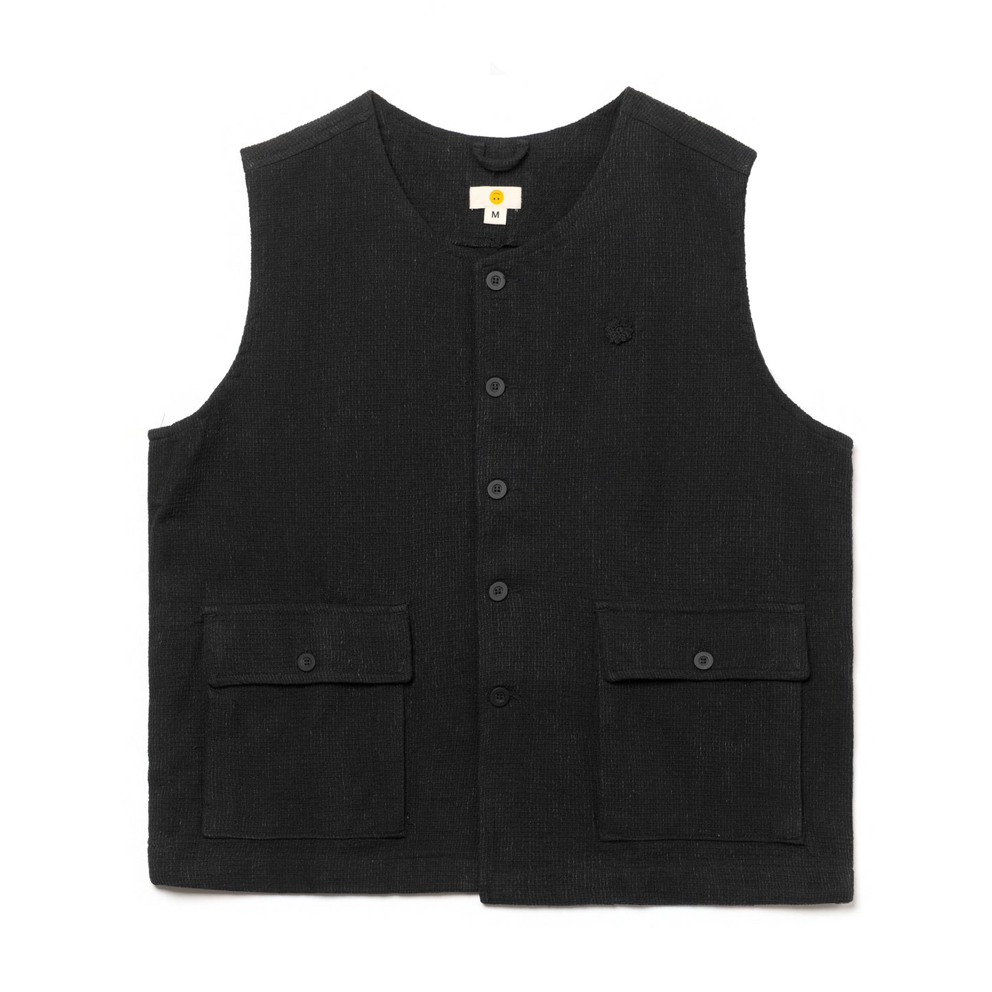 DEMUSAN VEST SASHI ORI BLACK