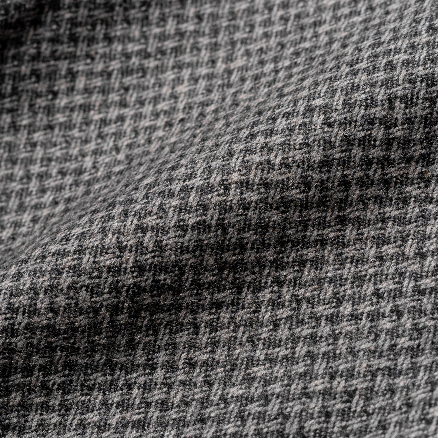 FOSHO VEST SEMI WOOL PATTERN GRAY