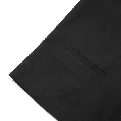 LEJA QUARTER ZIP SHIRT BLACK