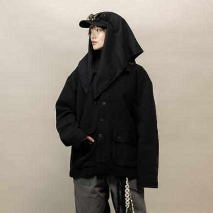 MEIDAIMAE JACKET BLACK‎ ‎ ‎