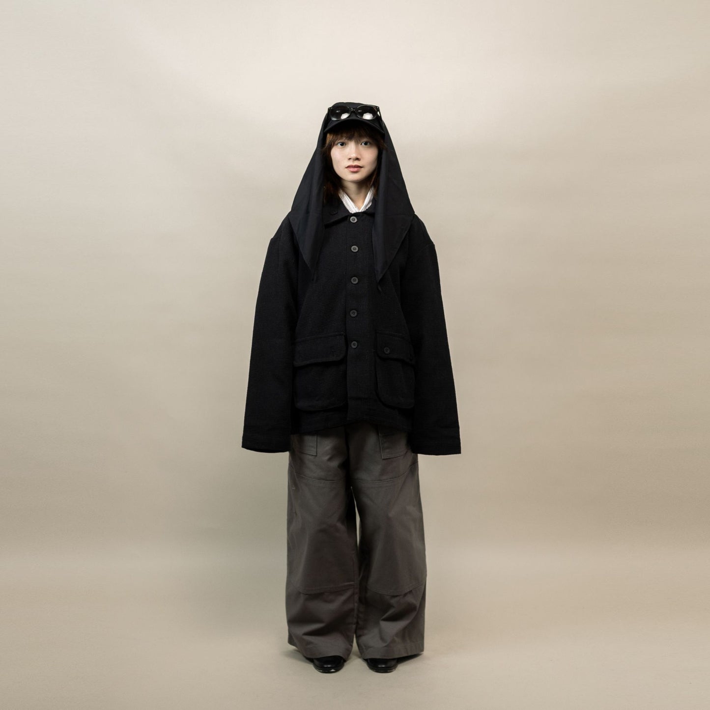 MEIDAIMAE JACKET BLACK‎ ‎ ‎