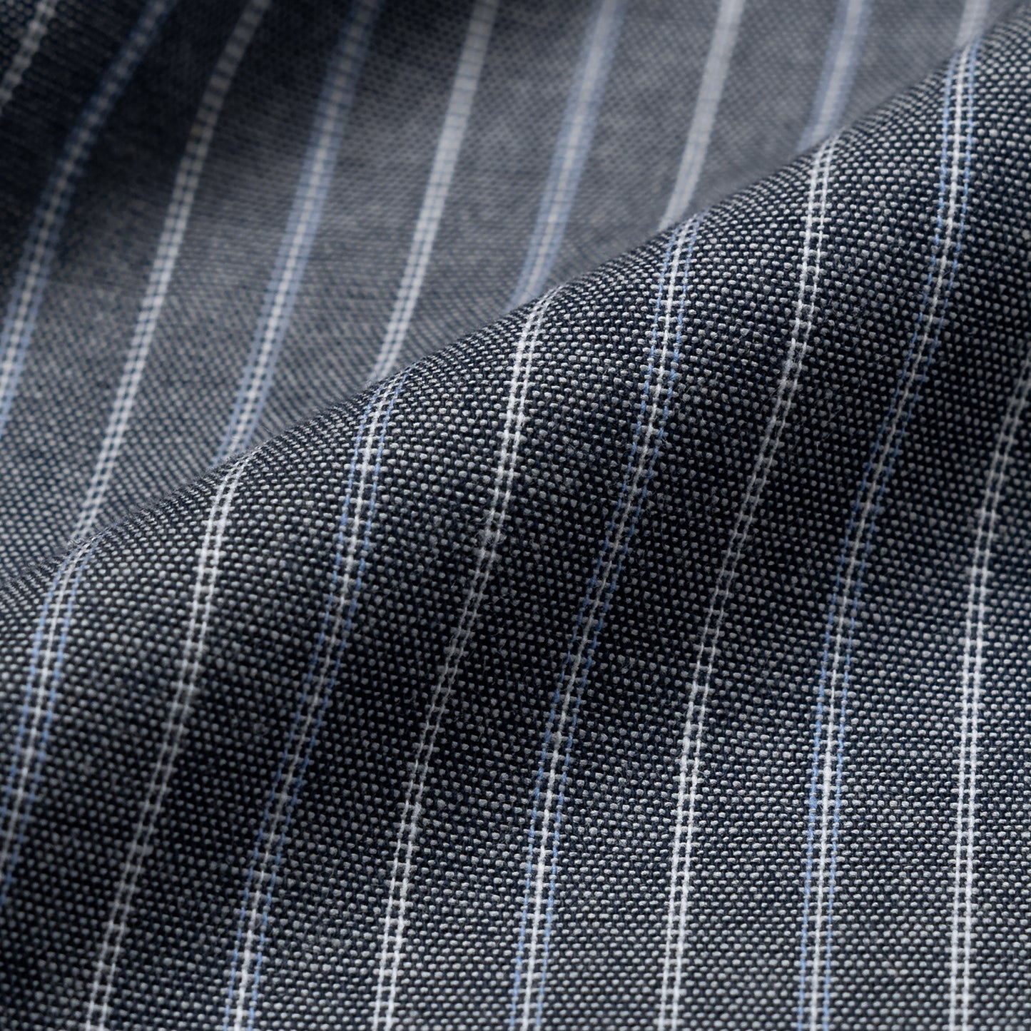 NAKANO SHIRT STRIPES GRAY