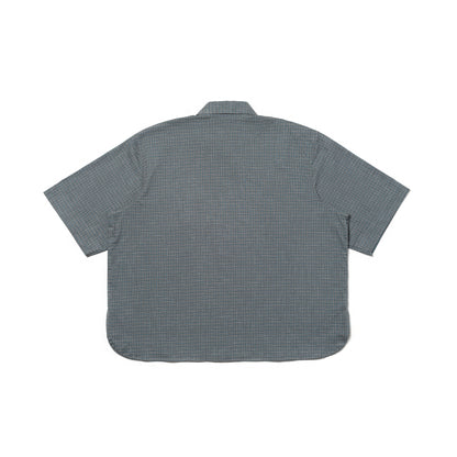 NOMIZU SHIRT PLAID GRAY‎ ‎ ‎