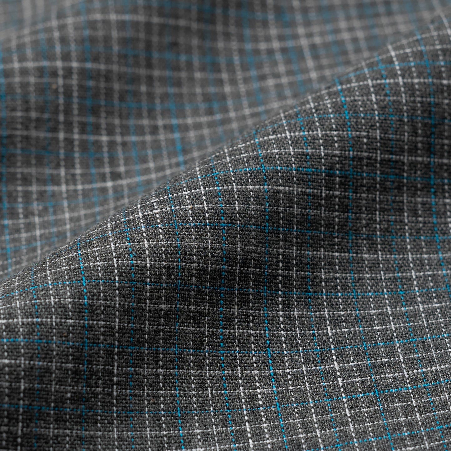 NOMIZU SHIRT PLAID GRAY‎ ‎ ‎