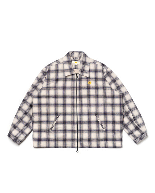 WORK JACKET CHECKERED BLUE