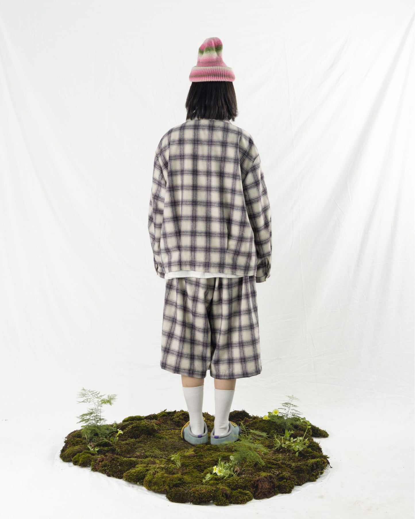 WORK JACKET CHECKERED BLUE