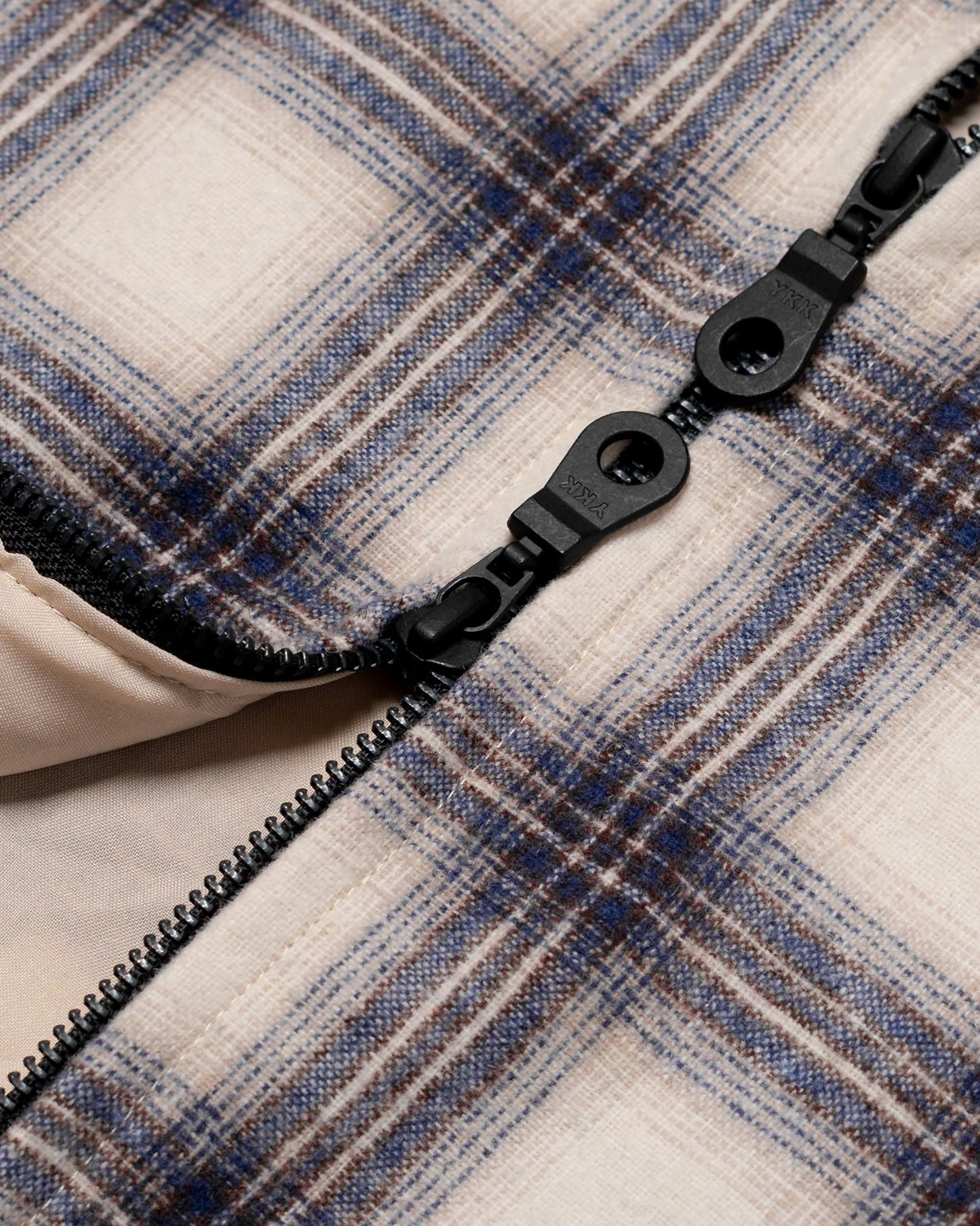 WORK JACKET CHECKERED BLUE